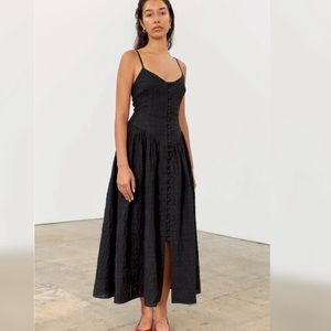 Mara Hoffman Mischa dress black size 8